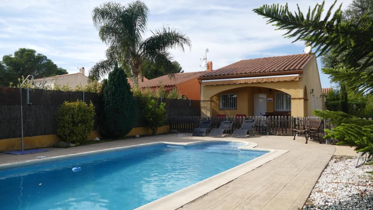 Vila Xalet Piscina Privada Ibiscus L'Ametlla de Mar Exteriér fotografie