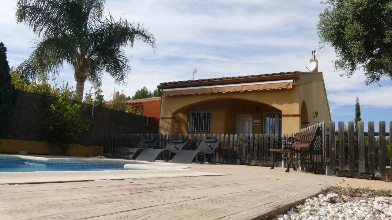 Vila Xalet Piscina Privada Ibiscus L'Ametlla de Mar Exteriér fotografie