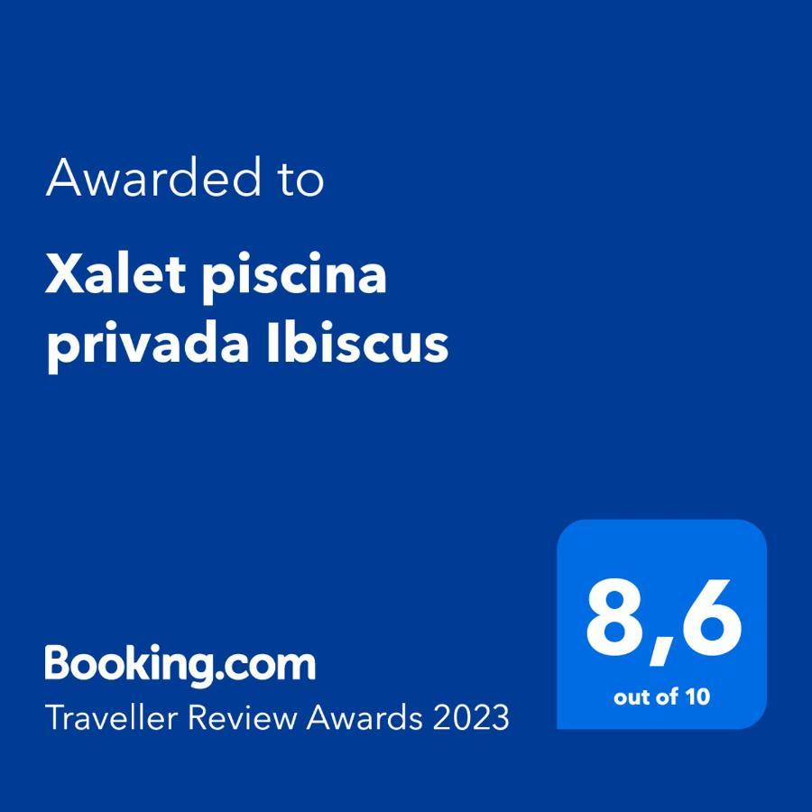 Vila Xalet Piscina Privada Ibiscus L'Ametlla de Mar Exteriér fotografie